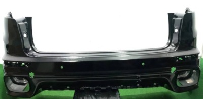 Бампер задня porsche cayenne ii lift 7p5 gts фото №1