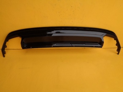 Touareg iii r-line диффузор накладка бампера задняя фото №1