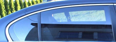 Молдинг декоративная дверь задняя правая bmw f02 long хром фото №1