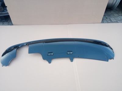 Audi q5 lift s-line спойлер дифузор бампера задня фото №1