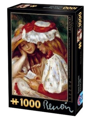 PUZZLE 1000 RENOIR, DWIE SIOSTRY, D-TOYS