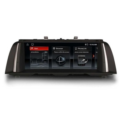 ANDROID BMW 5 SERIES CIC F10 F11 RADIO FM RDS DAB+ FUNIONABILIDAD GPS NAWI WIFI 4G  