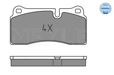 PADS HAM. AUDI T. Q7/R8 3,0-6,0 TDI QUATTRO 06-15 0252426118 MEYLE  