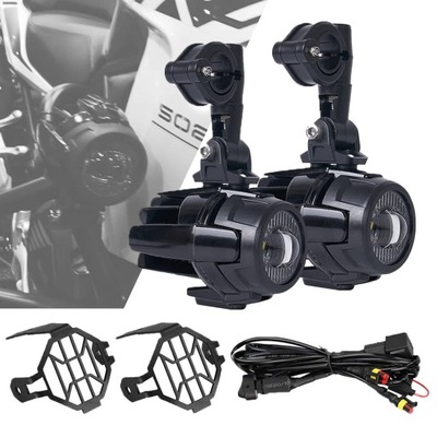Halogeny LED BMW R1200GS F800 K1600 HOMOLOGACJA 3Ccc