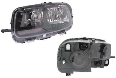 Фара лампа левый citroen c4 cactus 14- valeo фото №1