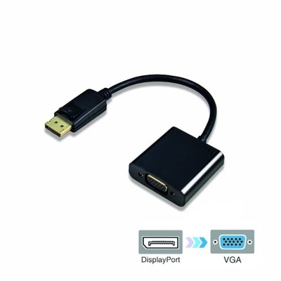 Adapter Display Port DisplayPort do VGA