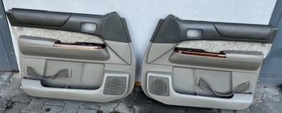 Обшивка обивка дверь левый правый перед patrol y61 фото №1