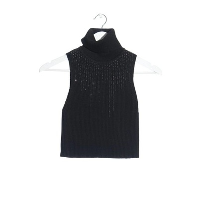 ZARA Top z golfem Rozm. EU 36 czarny