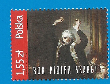Fi. 4434** - Rok Piotra Skargi - 2012r - czyste