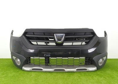 Dacia dokker lodgy stepway 12- бампер перед передній комплектний фото №1