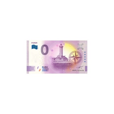 Banknot 0 Euro - Porer - Niemcy