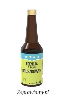 Esencja o smaku GRUSZKOWYM 40ml - na 4l BROWIN