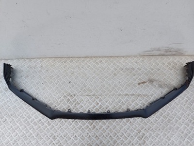 Спойлер бампера передній накладка dół honda civic x type-r перед org фото №1