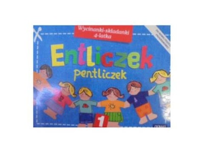 Entliczek Pentliczek 1 Wycinanki-składanki 4-latka