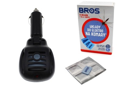 ELEKTROFUMIGATOR NA KOMARY OWADY 12V 24V + ВКЛАДЫШИ фото