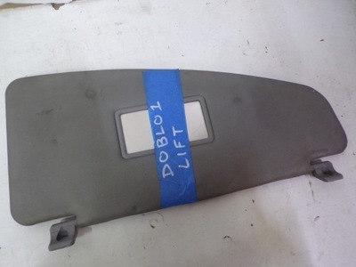 Защита козырёк солнцезащитный fiat doblo i lift фото №1