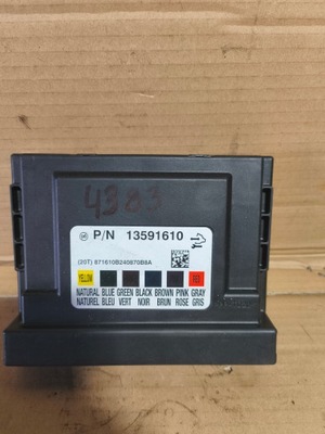 Модуль комфорта opel zafira c 13591610 фото №1