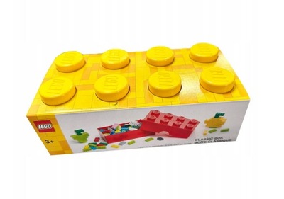 LEGO lunch box klocek 4023 - LEGO ŚNIADANIÓWKA KLOCEK Żółty - SUPER CENA