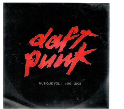 DAFT PUNK MUSIQUE VOL.1 1993-2005 CD PROMO