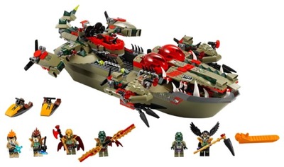 LEGO CHIMA 70006 CRAGGER'S COMMAND SHIP Używane