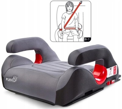 FOTELIK SIEDZISKO BOOSTER PUMA ISOFIX CARETERO