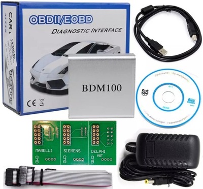 ПРОГРАММАТОР SKANER BDM100 ECU CDM1255 CHIP ТЮНИНГ STEROWNIKÓW MAP ДВИГАТЕЛЯ