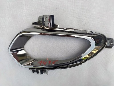 Решітка рамка хром права бампер перед kia ceed ii фото №1