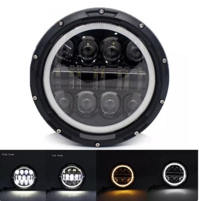 PIEZA INSERTADA DIODO LUMINOSO LED FAROS 7 INTEGROS JEEP UAZ SUZUKI ROVER TIPO C  