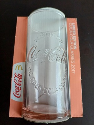 Szklanki coca cola mcdonald's 2017