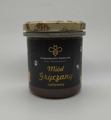 Miód Gryczany 400g Pasieka Polski