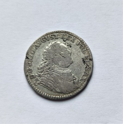 POLSKA, August III, 1/6 talara (4 grosze) 1763