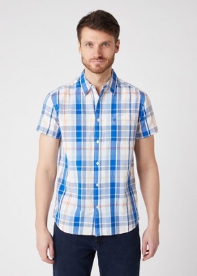 Koszula Męska Wrangler Ss 1pkt Shirt W5M44M737 R. L