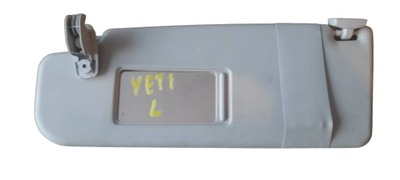 Защита солнцезащитная левая skoda yeti фото №1