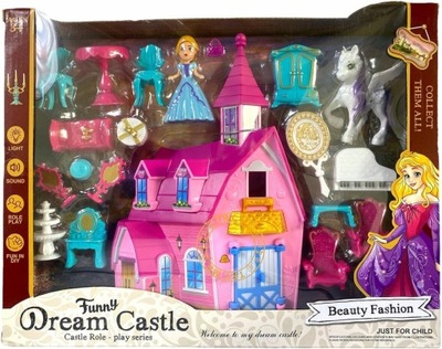 Zamek księżniczki domek dla lalek