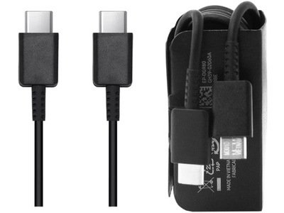 Kabel Samsung EP-DG980BBE USB typ C - USB typ C 1 m czarny