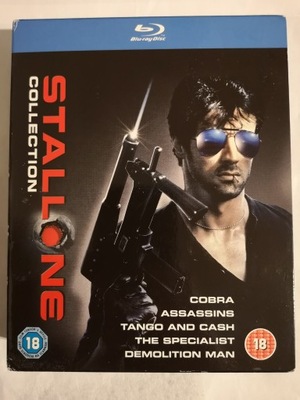 STALLONE COBRA ASSASSINS TANGO AND CASH DEMOLITION MAN THE SPECIALIST