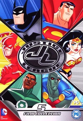 Film Justice League 5 Film Collection płyta DVD