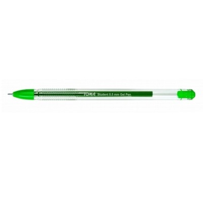 Długopis żelowy zielony Toma