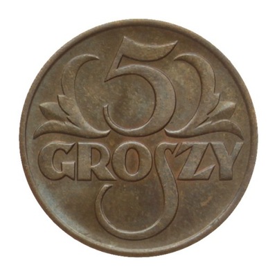 [M11101] Polska 5 groszy 1938