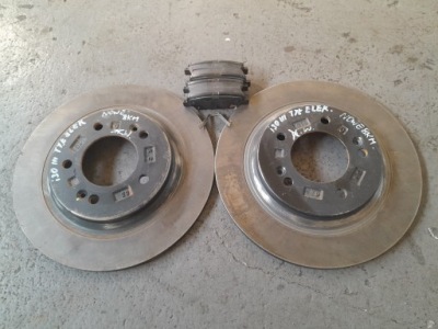 Hyundai i30 iii 2021r тормозные диски тормозные задняя zac.ele фото №1