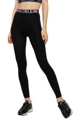 Legginsy damskie Calvin Klein 100001842 BLACK r. M