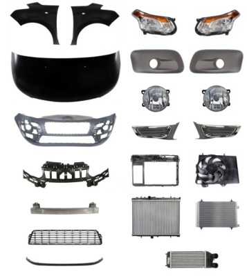 Citroen c3 picasso 08-17 бампер pas капот крыло фото №1