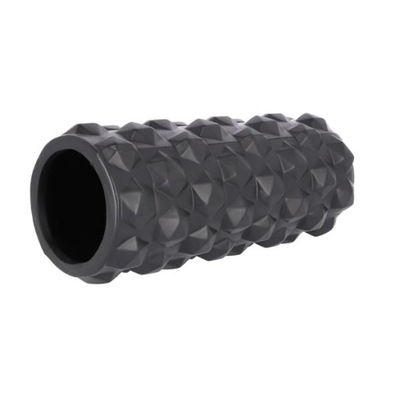 WAŁEK FITNESS CZARNY ROLLER Z WYPUSTKAMI 31,5cm HMS