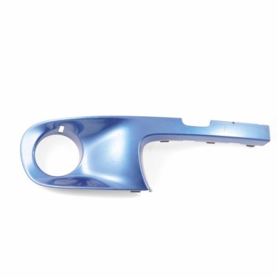 Mini r55 r56 защита бампер правый перед niebieski фото №1