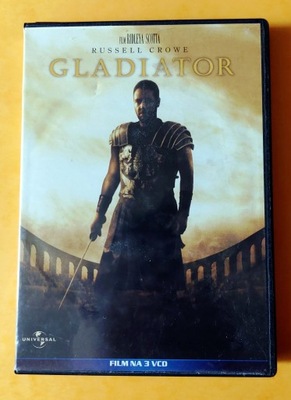 Film GLADIATOR | RUSSELL CROWE | FILM NA 3 X VCD