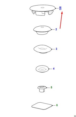Jaguar i-pace x590 rear quarter plug t4n3188 original фото №1