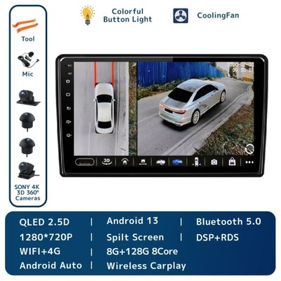 ANDROID 13 PARA RENAULT DUSTER RADIO DE AUTOMÓVIL INALÁMBRICO NAVEGACIÓN CARPLAY GPS  