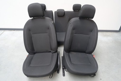 Dacia sandero ii lift сидіння заднє сидіння підголівник комплект isofix фото №1