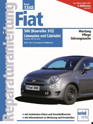 FIAT 500 (2007-2019) SERII 312 MANUAL REPARACIÓN 24H  