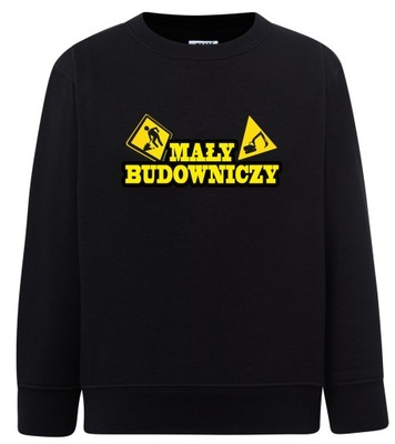 Bluza bez kaptura MAŁY BUDOWNICZY 134/140